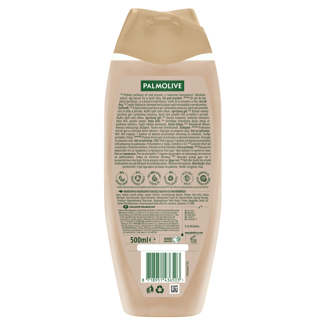 Palmolive Thermal Spa Smooth Butter tusfürdő 500 ml