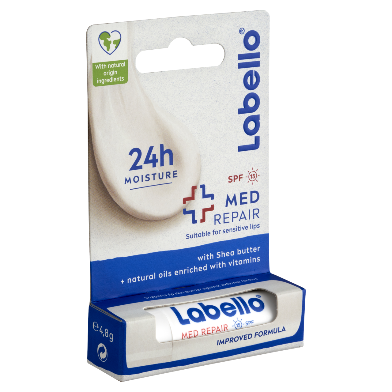 Labello Med Repair SPF15 ajakápoló 4,8 g