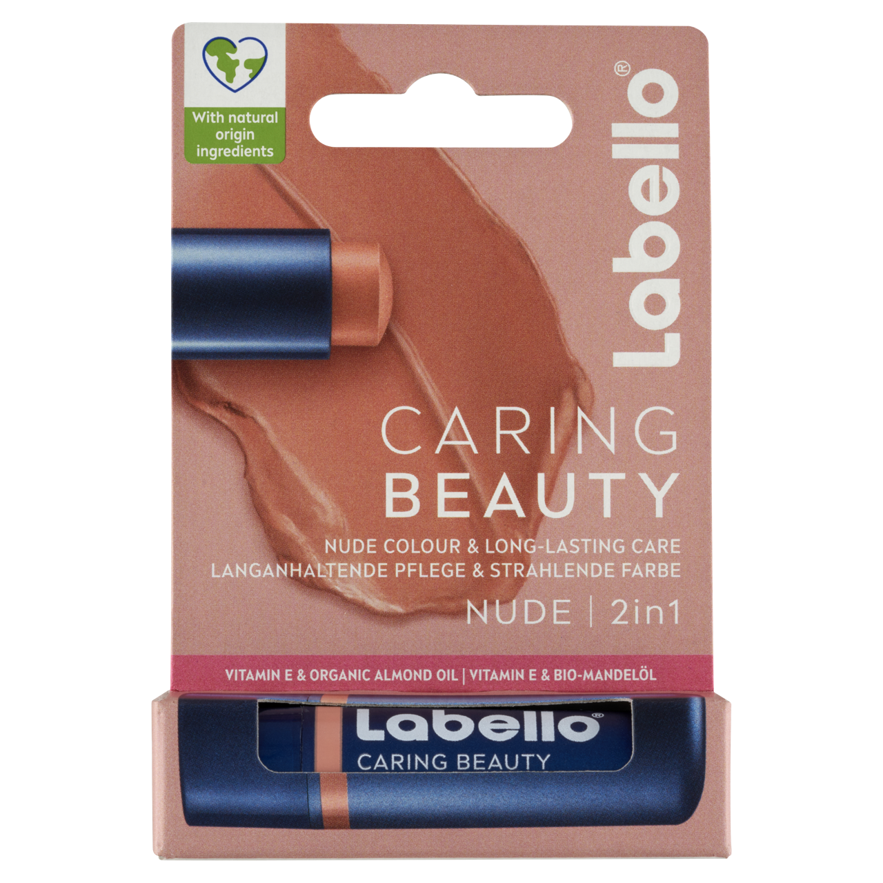 Labello Caring Beauty Nude színezett ajakápoló 4,8 g
