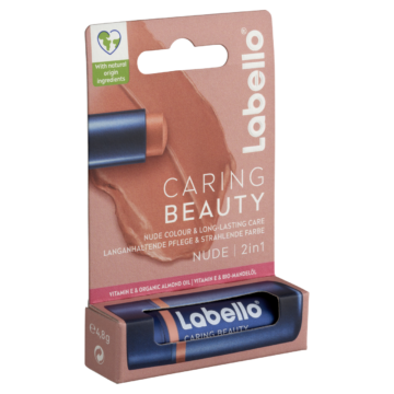 Labello Caring Beauty Nude színezett ajakápoló 4,8 g