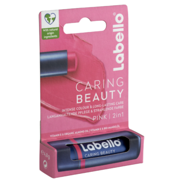 Labello Caring Beauty Pink színezett ajakápoló 4,8 g