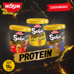 Nissin soba protein cup noodles range HU