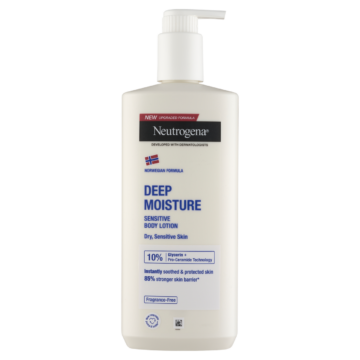 Neutrogena Deep Moisture Sensitive testápoló 400 ml