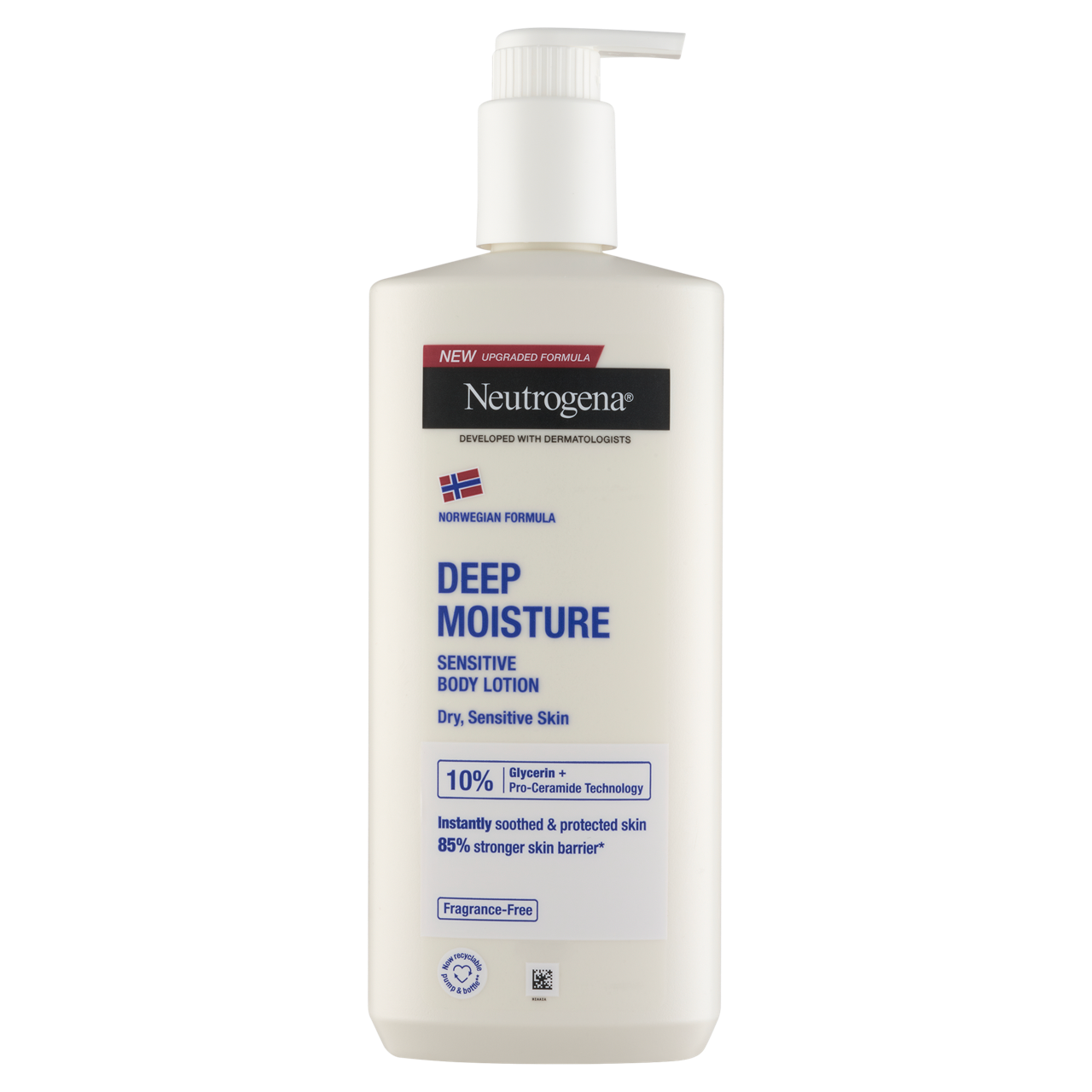 Neutrogena Deep Moisture Sensitive testápoló 400 ml