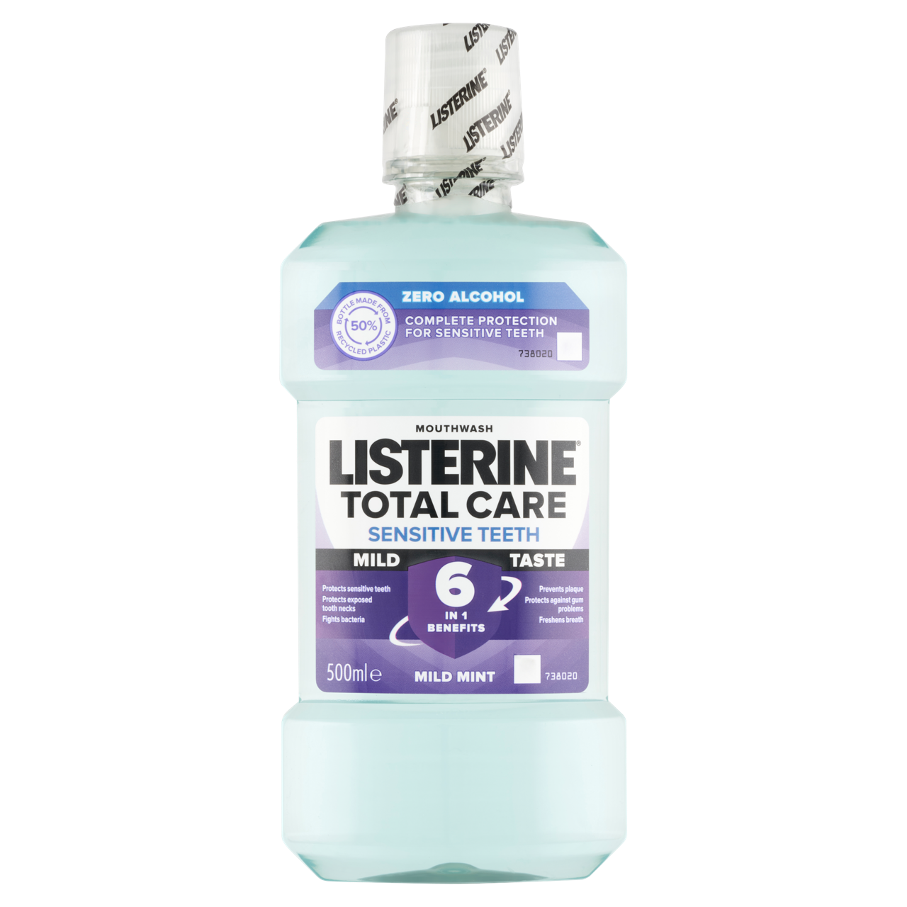 Listerine Total Care Sensitive Teeth Mild Taste szájvíz 500 ml