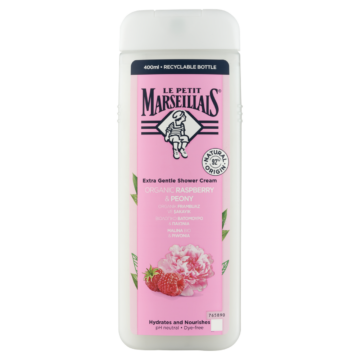 Le Petit Marseillais organikus málna & bazsarózsa krémtusfürdő 400 ml