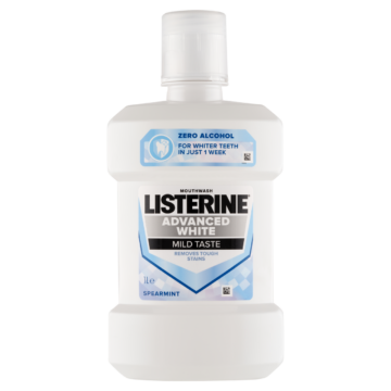 Listerine Advanced White Mild Taste szájvíz 1 l