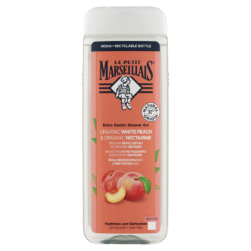 Le Petit Marseillais organikus őszibarack & organikus nektarin tusfürdő 400 ml