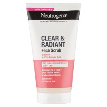 Neutrogena Clear & Radiant arcradír 150 ml