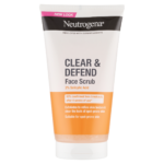 Neutrogena Clear & Defend arcradír 2% szalicilsavval 150 ml