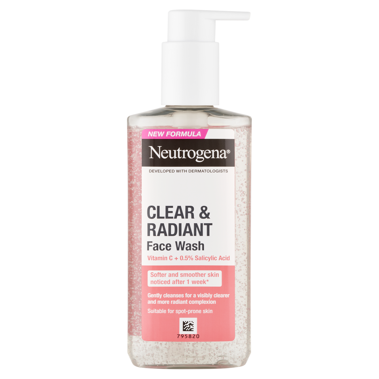 Neutrogena Clear & Radiant arclemosó 200 ml