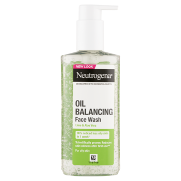 Neutrogena Oil Balancing Lime & Aloe Vera arclemosó 200 ml
