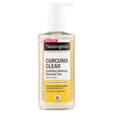 Neutrogena Curcuma Clear bőrnyugtató sminklemosó gél 200 ml