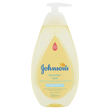 Johnson's Top-to-Toe babatusfürdő 500 ml