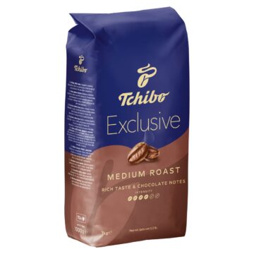 Tchibo Exclusive Medium Roast szemes pörkölt kávé 1 kg