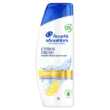 Head & Shoulders Citrus Fresh Korpásodás Elleni Sampon 400 ml