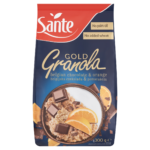 Sante Granola Gold teljes kiőrlésű cereáliapelyhek belga csokoládé-narancs 300 g