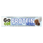 Sante Go On Protein Crisp szelet kekszarabokkal és karamellel fehér csokoládé bevonattal 50 g