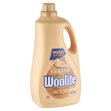Woolite Keratin Therapy Pro-Care folyékony mosószer keratinnal minden ruhatípushoz 60 mosás 3,6 l