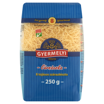 Gyermelyi cérnácska 8 tojásos száraztészta 250 g