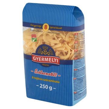 Gyermelyi szélesmetélt 8 tojásos száraztészta 250 g