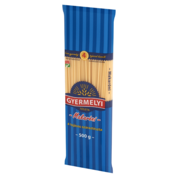 Gyermelyi makaróni 4 tojásos száraztészta 500 g