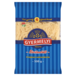 Gyermelyi rövidmetélt 4 tojásos száraztészta 500 g