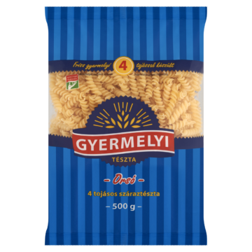 Gyermelyi orsó 4 tojásos száraztészta 500 g