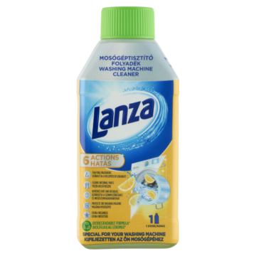 Lanza Citromos Frissesség mosógéptisztító folyadék 250 ml