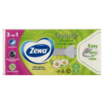 Zewa Deluxe Camomile Comfort illatosított papír zsebkendő 3 rétegű 90 db