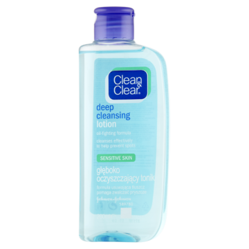 Clean & Clear mélytisztító tonik érzékeny bőrre 200 ml