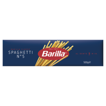 Barilla Spaghetti n.5 szálas durum száraztészta 500 g