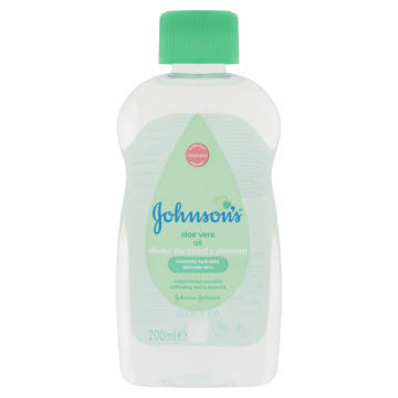 Johnson's aloe vera babaolaj 200 ml