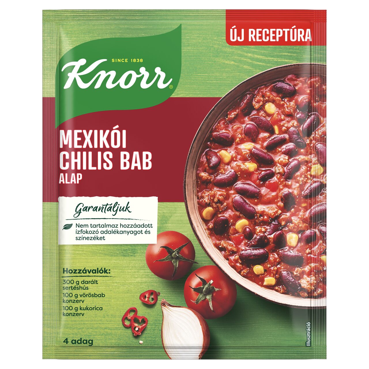 Knorr mexikói chilis bab alap 50 g