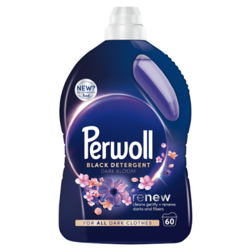 Perwoll Renew Dark Bloom kímélő mosógél 3 l 60 mosás