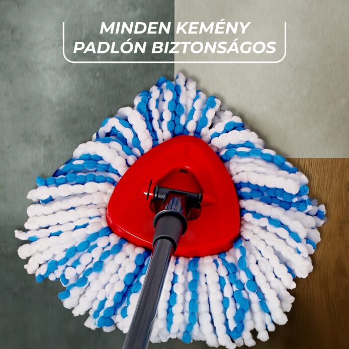 Vileda H₂prO pedálos forgó felmosó utántöltő – erős és tartós mikroszálas tisztítás