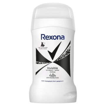 Rexona Invisible Black & White női izzadásgátló stift 50 ml