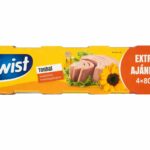Twist tonhaltörzs napraforgóolajban 4 x 80 g (320 g)