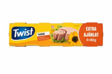 Twist tonhaltörzs napraforgóolajban 4 x 80 g (320 g)