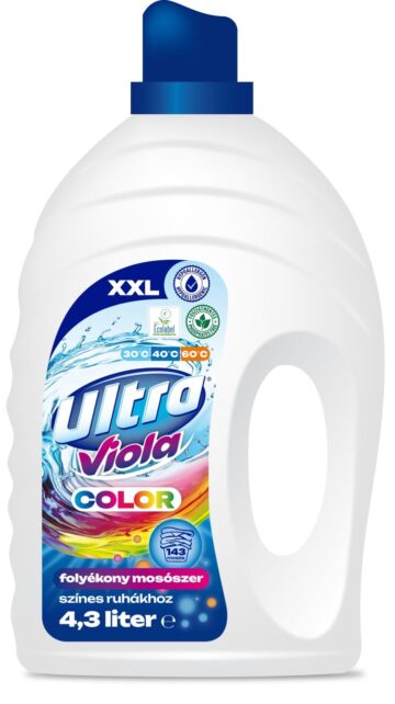 ULTRA Viola Color folyékony mosószer mosógél 4,3 l