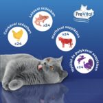 Prevital alutasakos macskaeledel giga box 96x100g