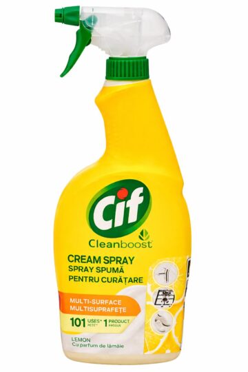 Cif CleanBoost Cream Citrom Univerzális zsíroldó és tisztító Spray 700ml