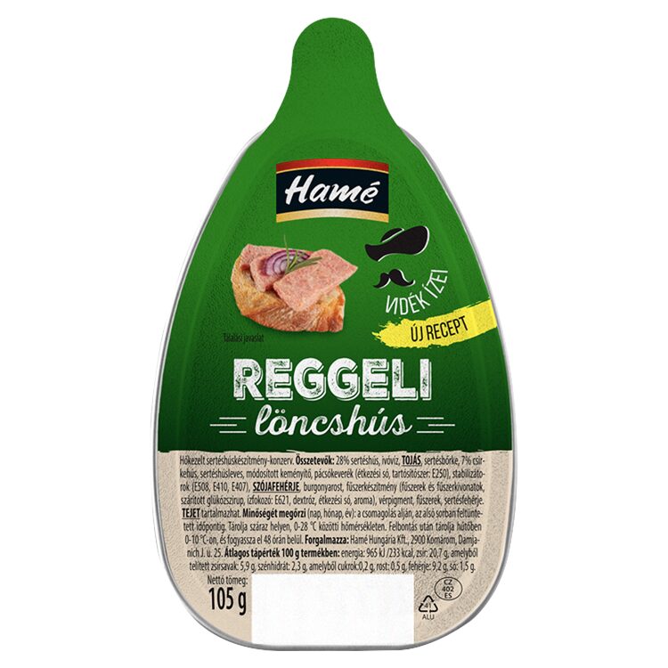 Hamé reggeli löncshús 105 g
