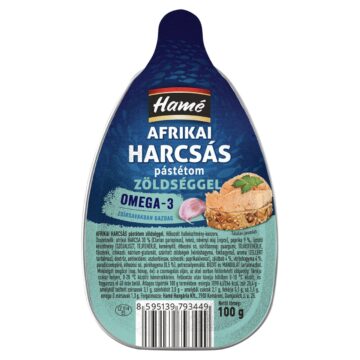 Hamé afrikai harcsás pástétom zöldséggel 100 g