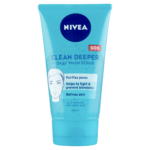 NIVEA Clean Deeper radírozó arclemosó zsíros, problémás bőrre 150 ml
