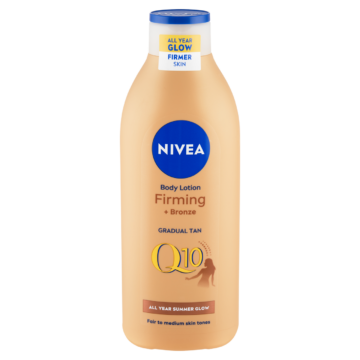 NIVEA Q10 bőrfeszesítő hatású önbarnító testápoló 400 ml