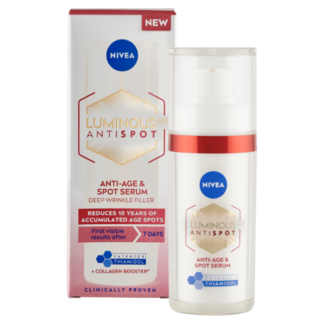 NIVEA Luminous630 öregedésgátló szérum pigmentfoltokra 30 ml