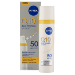 NIVEA Q10 Anti-Wrinkle Expert nappali arcápoló UV fluid FF50 40 ml