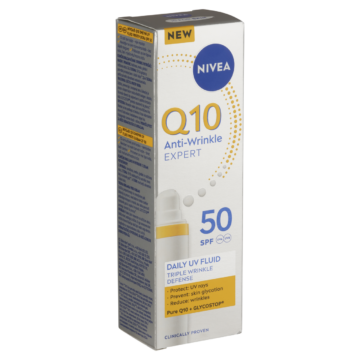 NIVEA Q10 Anti-Wrinkle Expert nappali arcápoló UV fluid FF50 40 ml
