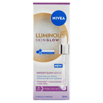 NIVEA Luminous630 Skin Glow arcápoló hidratáló szérum 30 ml